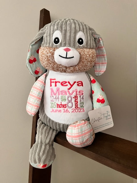 Sensory Bunny - Shabby Chic