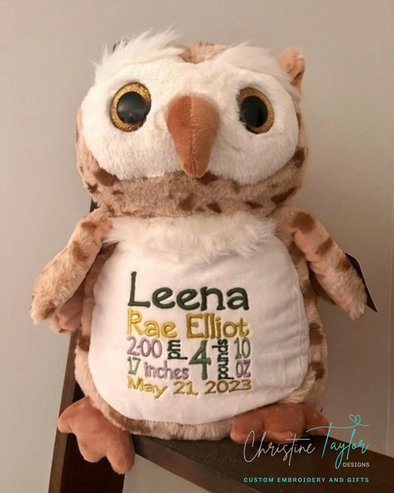 Classic Woodland Owl