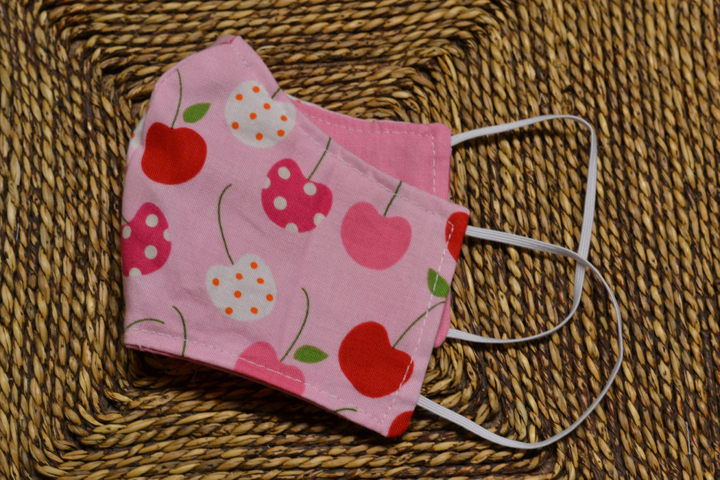 READY MADE Fabric Face Mask - Children's size (age 3 to 6 years)