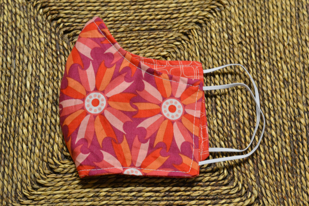 READY MADE Fabric Face Mask - Women's size