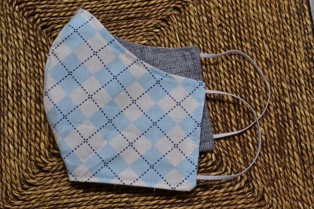 READY MADE Fabric Face Mask - Men's size
