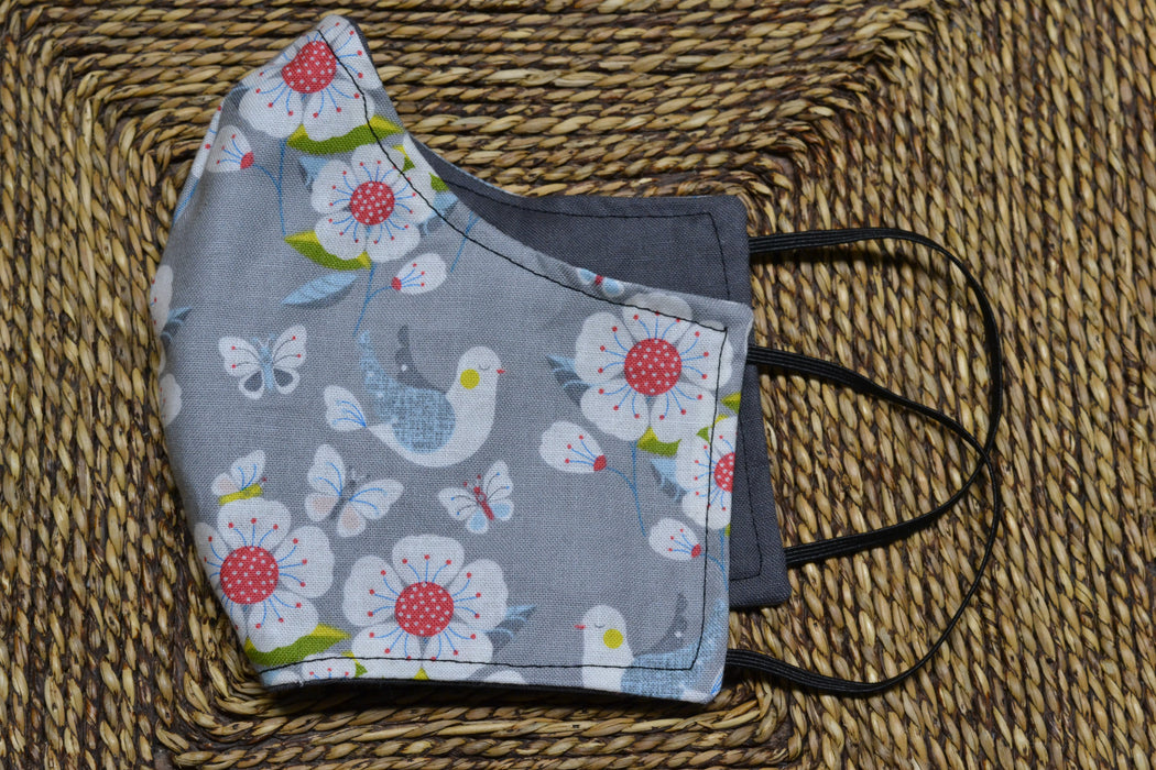 READY MADE Fabric Face Mask - Women's size