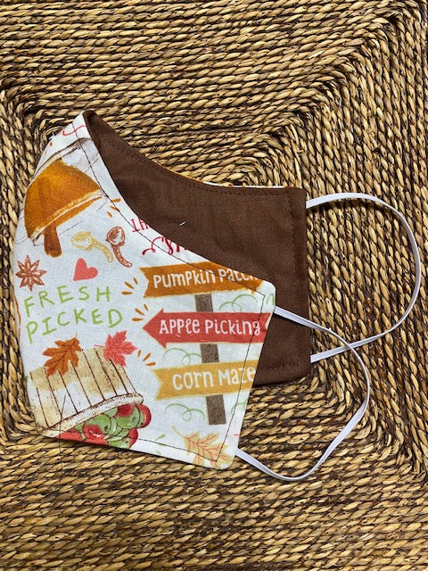READY MADE Fabric Face Mask - Women's size