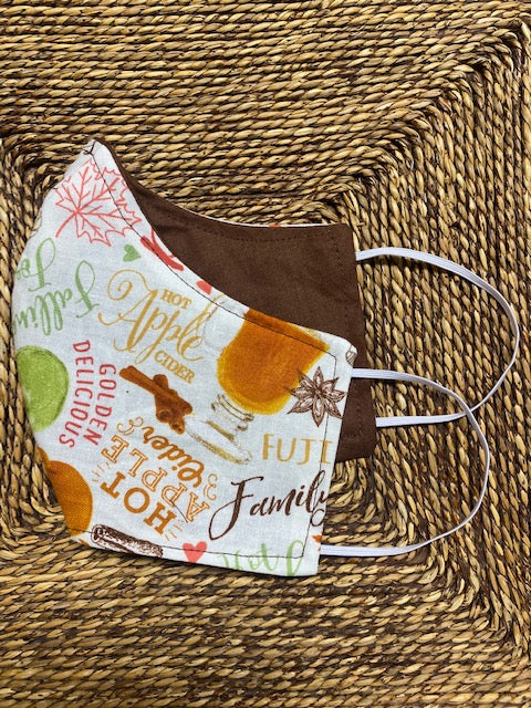 READY MADE Fabric Face Mask - Women's size