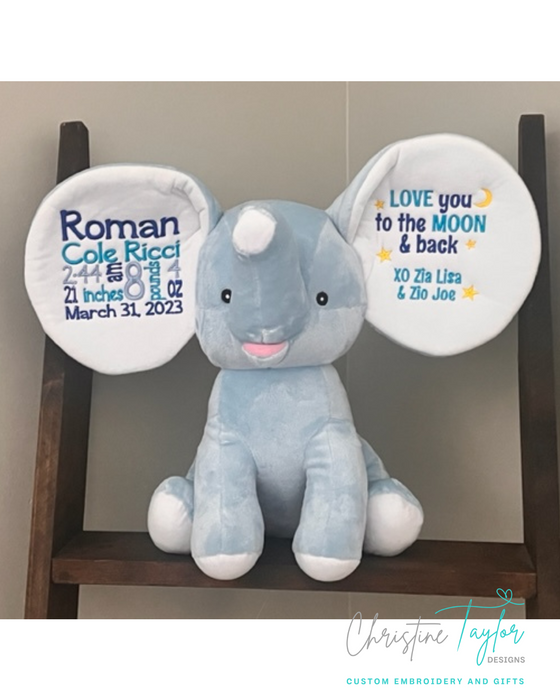Dumble Elephant LIGHT BLUE