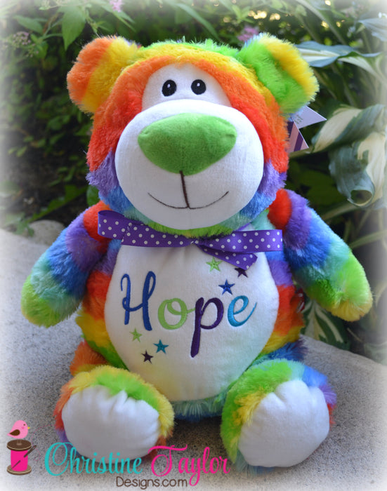 Rainbow Bear - Christine Taylor Designs