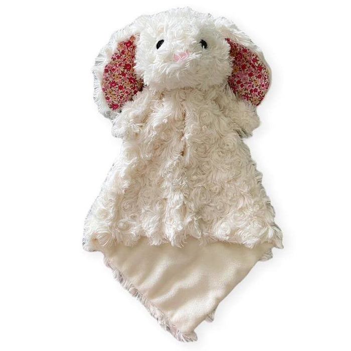Floral Bunny - 14" Security Blankie - CLEARANCE