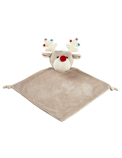 Holiday Reindeer - 13" Cuddle Blanket - Christine Taylor Designs