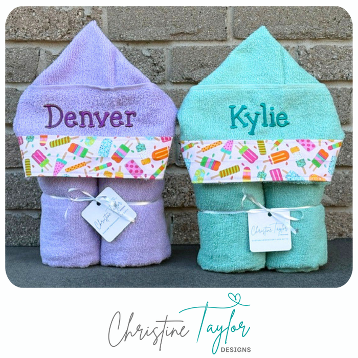 Hooded Towels - Bath SHEET size
