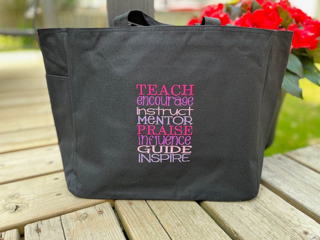 READY MADE Teacher Tote Bag - TEACH DESIGN