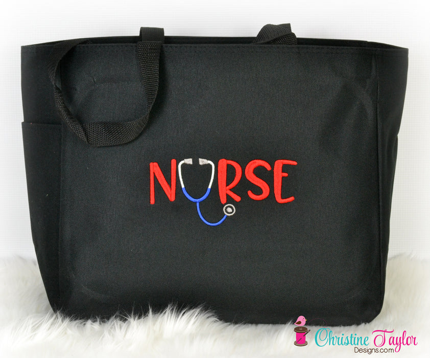Nurse Stethoscope Tote Bag - Create your own
