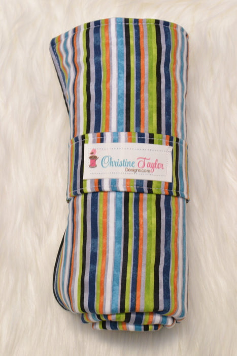 READY MADE - Travel Diaper Change Pad - Stripes
