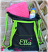 Personalized Cinch Bag - Various Colors - Christine Taylor Designs