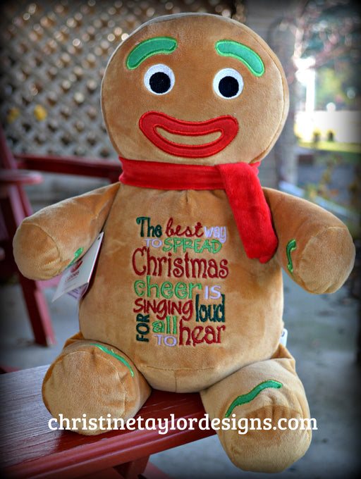 Holiday Gingerbread Man - Christine Taylor Designs