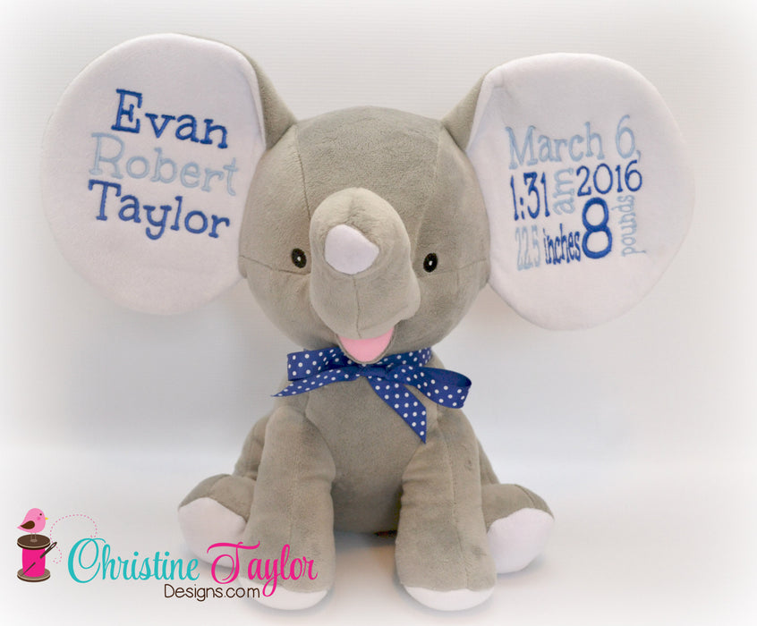 Dumble Elephant GREY - Christine Taylor Designs