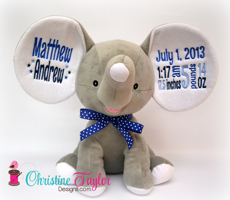 Dumble Elephant GREY - Christine Taylor Designs