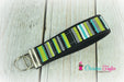 READY MADE Key Fob - Lagoon Stripes - Christine Taylor Designs