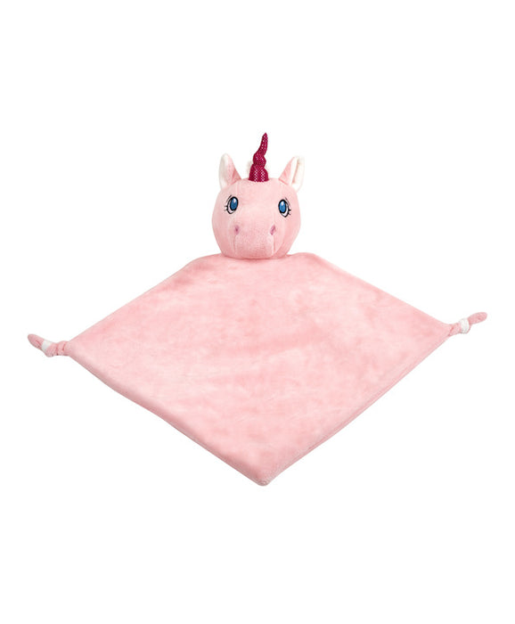 Pink Unicorn - 13" Cuddle Blanket - CLEARANCE