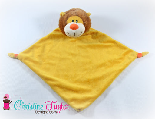 Lion - 13" Cuddle Blanket - Christine Taylor Designs