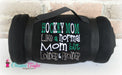 Hockey Mom Loud and Proud Fleece Stadium Blanket - Christine Taylor Designs