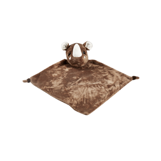 NEW Rhino - 13" Cuddle Blanket - Christine Taylor Designs