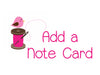 Note Card Add On. - Christine Taylor Designs