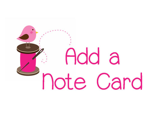 Note Card Add On. - Christine Taylor Designs