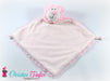 Pink Bear - 13" Cuddle Blanket - Christine Taylor Designs