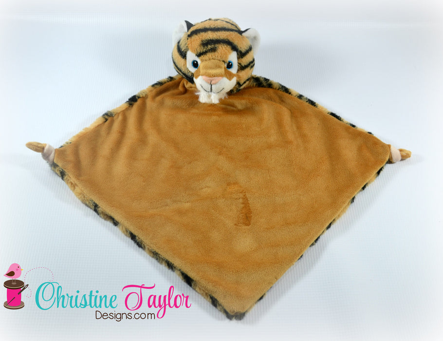 Tiger - 13" Cuddle Blanket - Christine Taylor Designs
