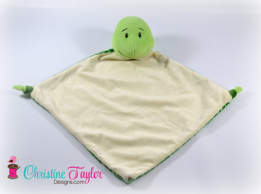 Turtle - 13" Cuddle Blanket - Christine Taylor Designs